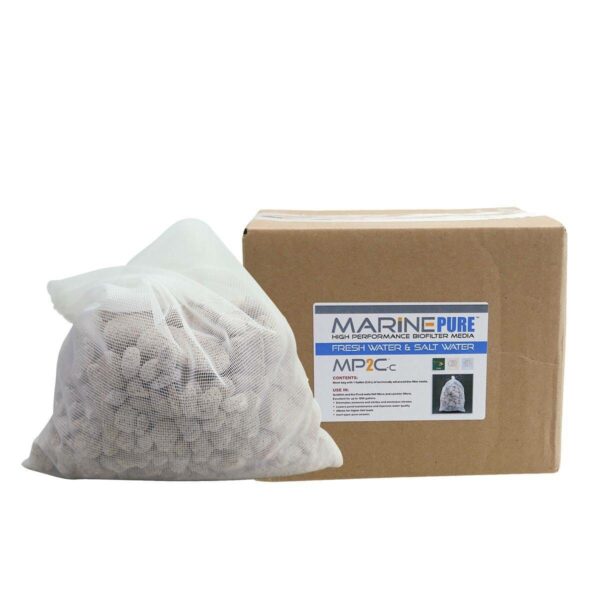204116mp2c-c-1.jpg MP2C-C Biomedia Filter Bag with Media - MarinePure - Image 1