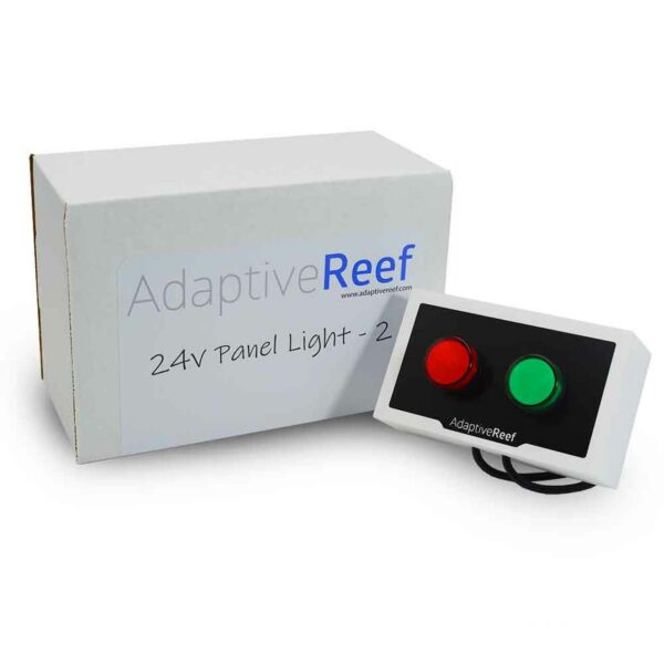 24v-panel-light-2-1000x1000__46623.1597866672.jpg 24v Apex Red/Green Status Indicator (Dual) - Image 1