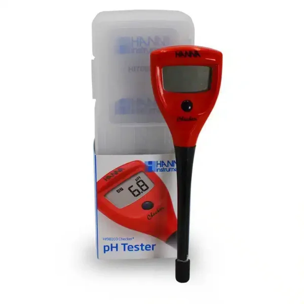 HI98103-PH-TESTER-1000x1000__93111.webp HI98103 Checker pH Tester with 0.1 pH Resolution - Image 1