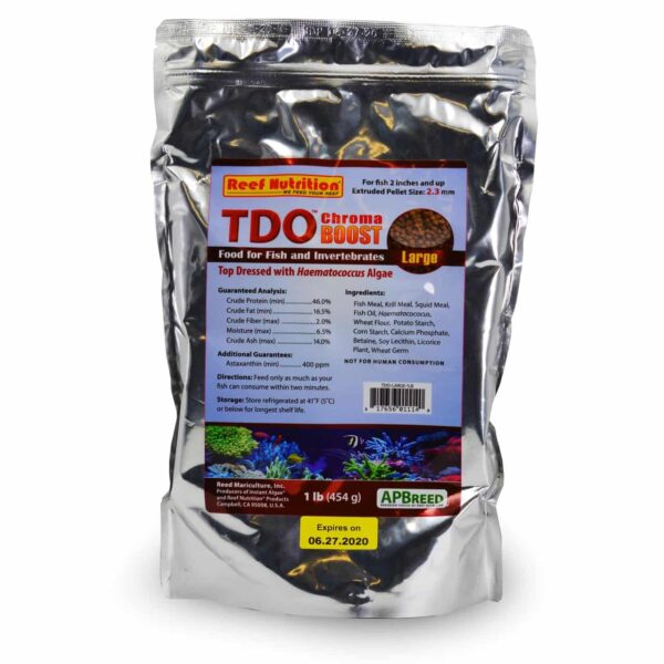 TDO-EP2 Large 2.3mm Chroma Boost Fish Food - Image 3