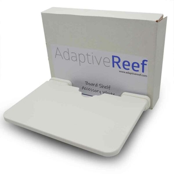 accessory-board-white-1000x1000__85622.1590704282.jpg White Aquarium Controller Accessory Shelf - Image 1