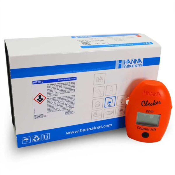 hi702-copper-checker-and-box-1000x1000__90559.1570647571.jpg HI702 High Range Copper Checker (Saltwater) - Image 1