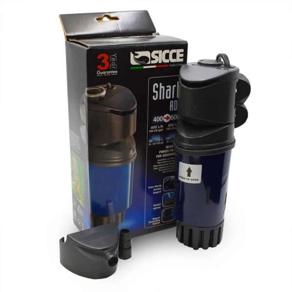 shark-600-and-box-1000x1000__61692.1561046798.jpg Shark ADV 600 Internal Aquarium Filter (158 gph) - Image 1