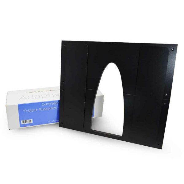 trident-faceplate-black-1000x1000__00945.1598382098.jpg Controller Cabinet Trident Faceplate - Black Double Slat - Image 1